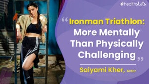Saiyami Kher: Mental health is why I took up the physically challenging Ironman Triathlon Saiyami Kher: Mental health is why I took up the physically challenging Ironman Triathlon
