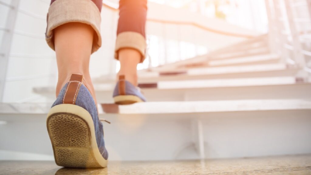 Fitness coach explains why climbing stairs burns 3x more fat than walking